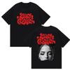 Nina Chuba Album Tour 2026 Print T Shirt Men Women Hip Hop Clothing Short Sleeve T-shirts Retro Fashion Oversized Cotton T-shirt