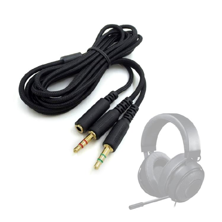 3.5mm Male to Female Headphone Extension Cable Easy Connection for Headset