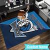 Custom Name Rug MAVERICKS LOGO Area Rug Suitable for Indoor And Outdoor,Carpets for Homes, Offices,Living Rooms,Home Decor,Christmas Gift