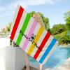 Coperta in Microfibra Cartoon P-Psycho Bunny Moda Lusso Asciugatura Rapida Asciugamani da Spiaggia Stampa Super Assorbente Coperta Asciugamano per Piscina