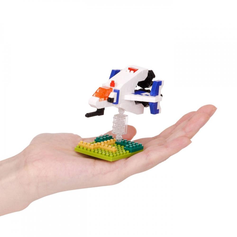 Xevious Nanoblock Nbcc 252 Xevious Solvalou