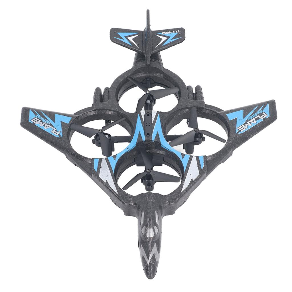 Kids RC Airplane Drone 2.4GHz Foam Remote Control Airplane Quadcopter Helicopter with Gravity