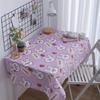 Flannel Tablecloth Girl Heart Cute Cartoon Children'S Room Student Dormitory Desk Decoration Photo Background Cloth
