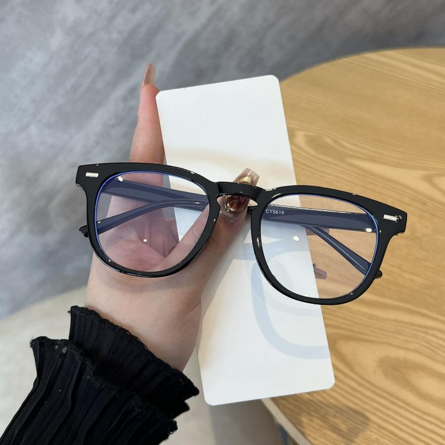 1pc Women's Casual Retro Fashion Glasses Summer Autumn Classic Transparent Lens Beach Travel School Holiday Gift Accessories