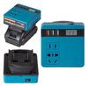 Dual Port 150W Portable Power Inverter Intelligent Converter 220V + 3 Usb 21V For Makita Battery