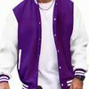 American Street Classic Baseball Jacket Men's Jacket Sports Casual Jacket Suitable for Both Men and Women