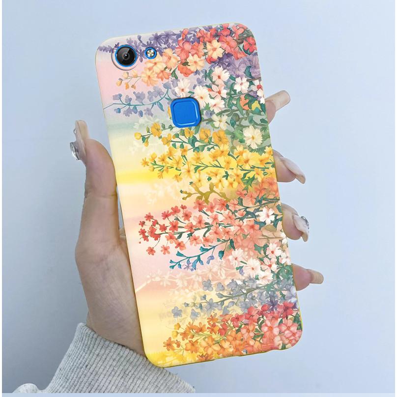 For Vivo V7 V7+ Plus Y79A Y75 Y73 Y79 1716 1718 Phone Case Cute Astronaut Panda Flowers Candy Soft Silicone TPU phone Case Cover