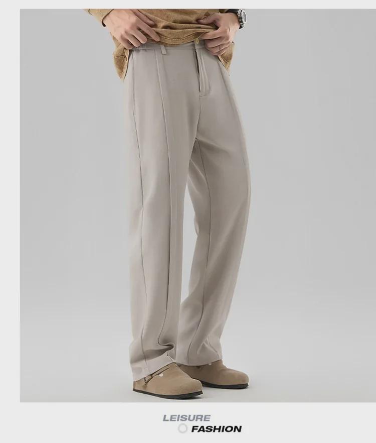 2025 Herren Hochwertige Locker Geschnittene Straight-Leg Sporthose für Herbst und Winter