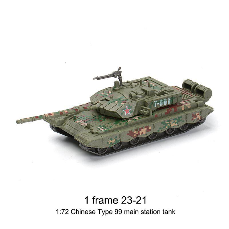 1 Set Diy Assembly Military Gift 1/72 Scale Merkava Main Battle Tank Plastic Model Kit For Christmas Creative Presents