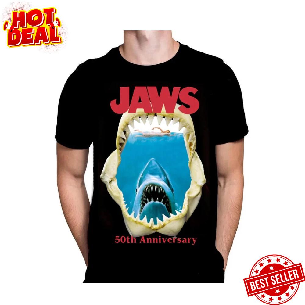Футболка с изображением акулы-убийцы в стиле классического морского постера, графическая футболка, унисекс, размеры S-5XL XXXXL