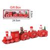 Christmas Wood Train Decoration,Christmas Ornaments With Moving Train,Home Noel,Happy New Year 2026 Gifts