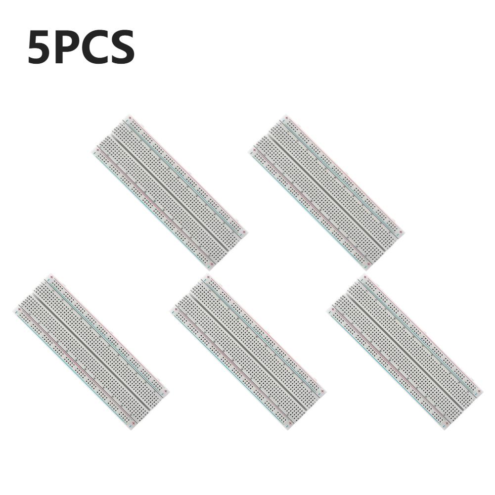 10/5/1PCS MB-102 Breadboard 830 Point Circuit Board DIY Solderless Spliceable Bread Board Universal Experiment Electronics Kit