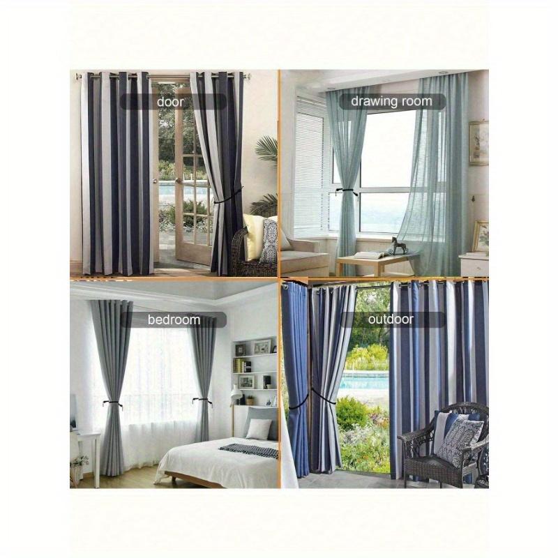 Polyester Woven Rope Window Curtain Tie Backs, Multi-Color & Size Options, Suitable For Curtain Fixing And Decoration Gifts Birthday Graduation