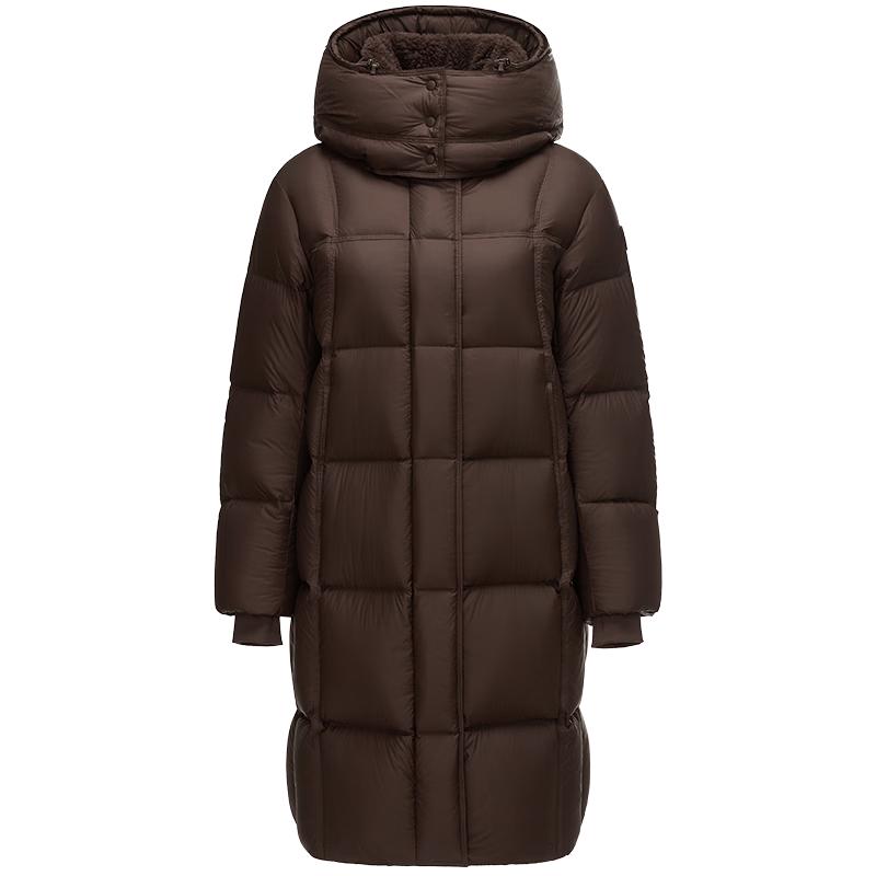 Tanboer Women's Oversized Mid-Length Winter Down Coat