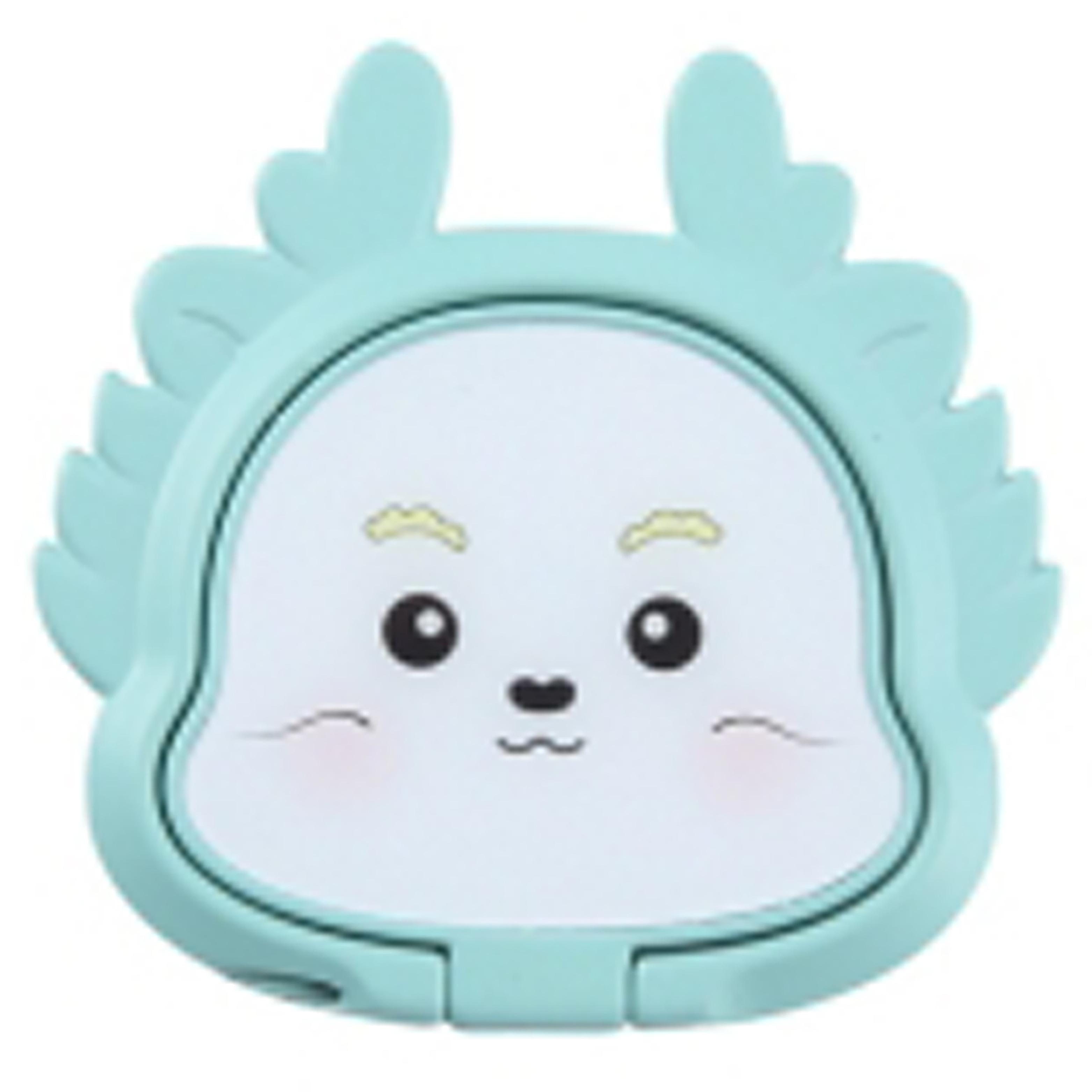 

Little Blessing Dragon Phone Back Stand Desktop Folding Ring Kickstand Cyan