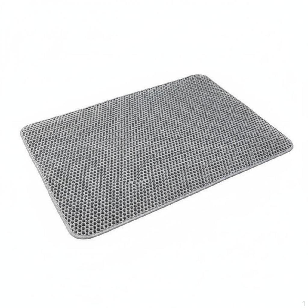 Cat Litter Mat Waterproof Resistant Trapping Easy to Clean & Washable Floor Protection M