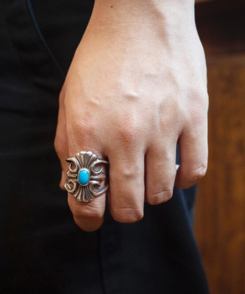 Josilver Sprout Ring (Large Size) - Turquoise