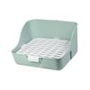 Bunny Toilet Box Pet Bedding Litter Case Potty Corner for Squirrel Ferrets Hedgehog Small Animals Cleaning Supplies