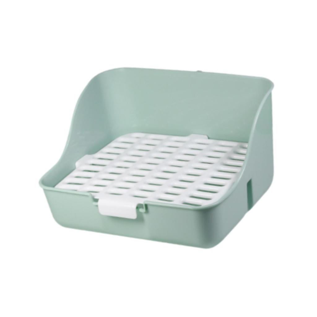 Bunny Toilet Box Pet Bedding Litter Case Potty Corner for Squirrel Ferrets Hedgehog Small Animals Cleaning Supplies