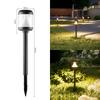 Outdoor Solar Lawn Lamp Garden Waterproof Courtyard Landscape Lights Floor Mounted Decorative Lights for Courtyards Decorative