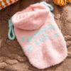 Pet Hooded Sweater Small Dogs Cats - Faux Mink Fur Knit Pullover In Ins Style XS To XL