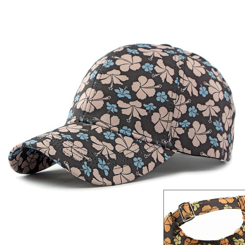 Ethnic Style Denim Baseball Cap With Sun Protection For Outdoor Activities