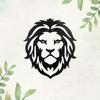 1pc Black Lion Metal Wall Art Sculpture Outdoor Home Decor Gift