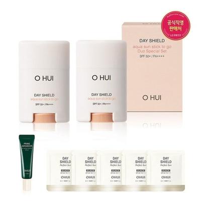 [26MS] Day Shield Aqua Sun Stick To Go Duo Set