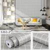60cm*10m Thickened PVC Self-Adhesive Waterproof Plants Flowers Patterned Wallpaper DIY Furniture Renovation Home Decor Wall Sticker