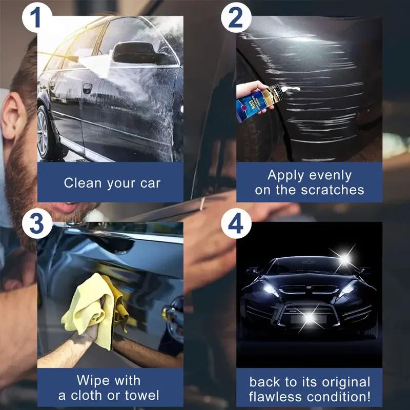 Car Scratch Repair Paste Maintenance Repair Touch Up Paint Polishing Seamless Repair 60/120ml Universal