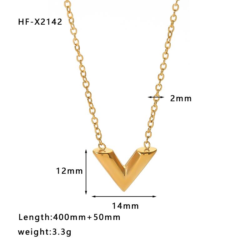 Ins Best Selling 316L Stainless Steel 18K Face Textured Oval Pendant Charms Necklace for Women Waterproof Jewelry