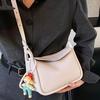 2025 Summer New High-end Girl Armpit Bag Fashionable Women's Bag Foreign Versatile Light Luxury Shoulder Messenger Bag