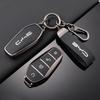 Car Key Case Cover Full Alloy Shell Keyring Pendant For BYD Atto 3 Han EV Dolphin Durable Second Song Pro Tang DmI QIn PLUS Yuan