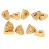 10Pcs CNC Lathe Turning Insert Indexable Solid Carbide Blade Cutting WNMG080408‑TM LF9018
