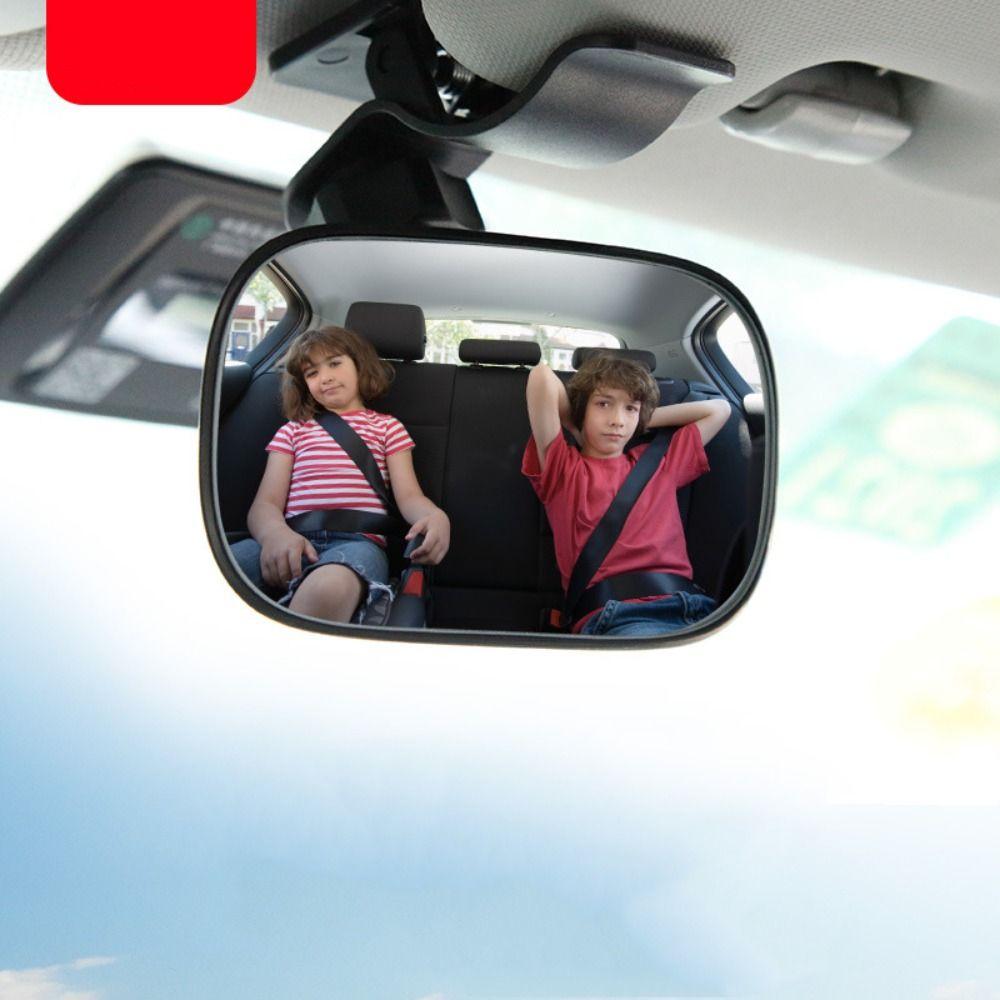 Cartoon Deer 360 Rotation Baby Car Mirror 2 in 1 Car Rear Convex Mirror  Car Accessories