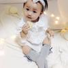 Baby Girls Kids Winter Non-slip Socks Bow Summer Spring Mesh Newborn  Terry Cotton Sokken Princess Knee High Long Socks