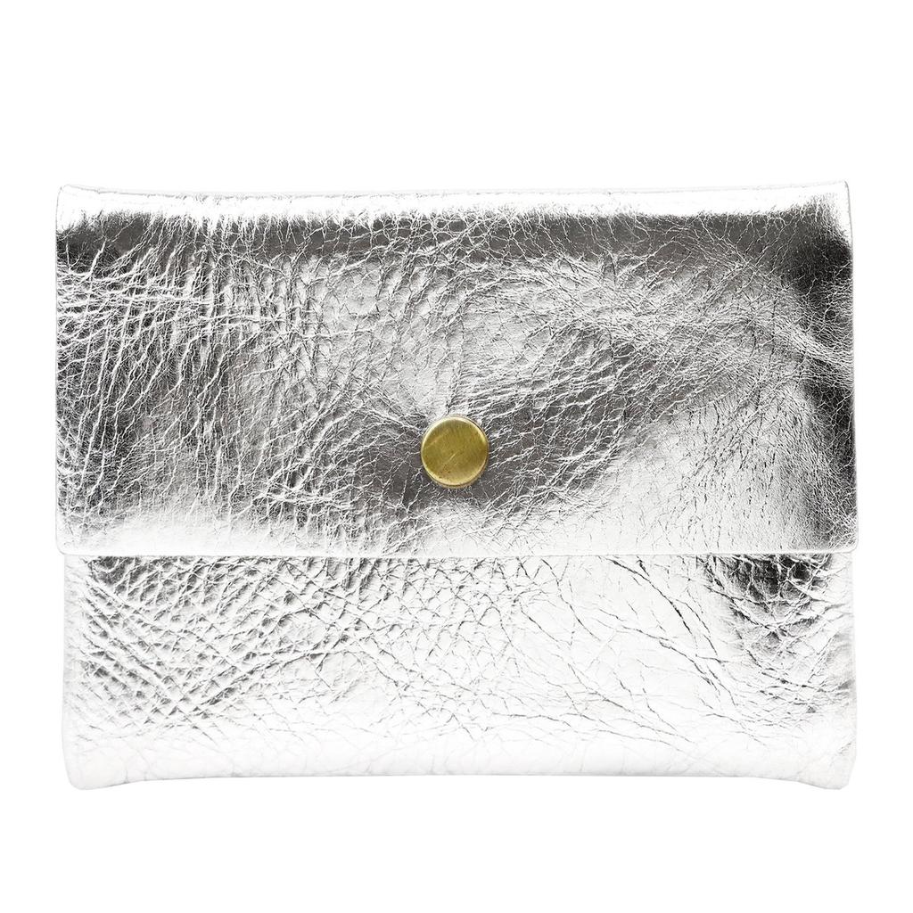 Metaliczne Małe Skórzane Etui Damskie Od VerMar