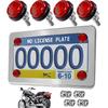 Quadros e acessórios para motociclos – Matrículas de motociclos