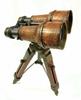 Brass Telescope With Wooden Tripod Stand Maritime Nautical Vintage Desk Décor