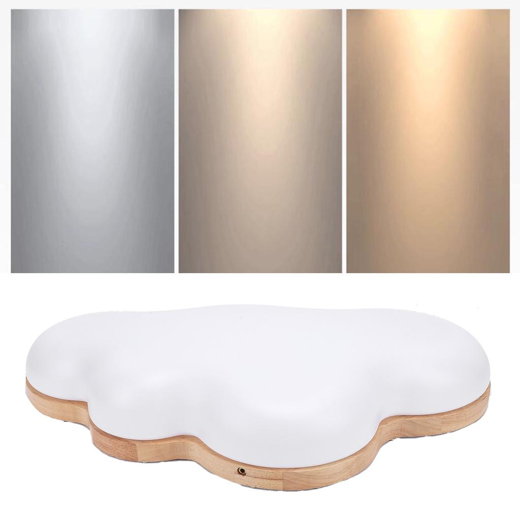 LED Flush Mount Ceiling Light Modern Remote Control Dimmable Ceiling Light for Living Room Bedroom