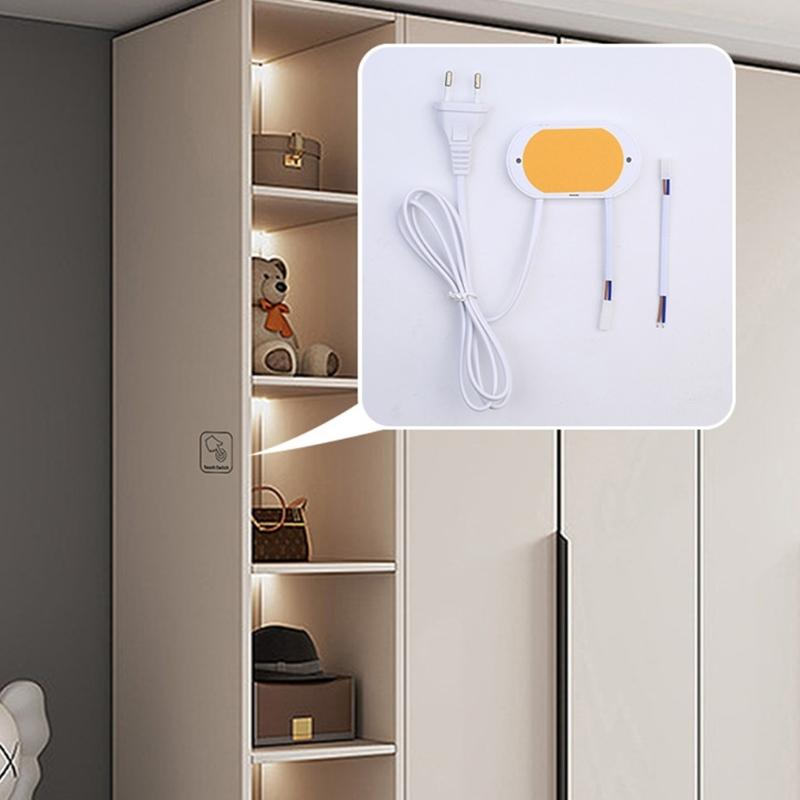 Berührungsinduktionsschalter Moderne dimmbare Touch-Dimmer Holzmöbel Berührungssensorschalter Einfache Installation