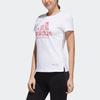 Adidas Casual Hiking Round Neck Short Sleeve T-Shirt Women Tops White DY8706
