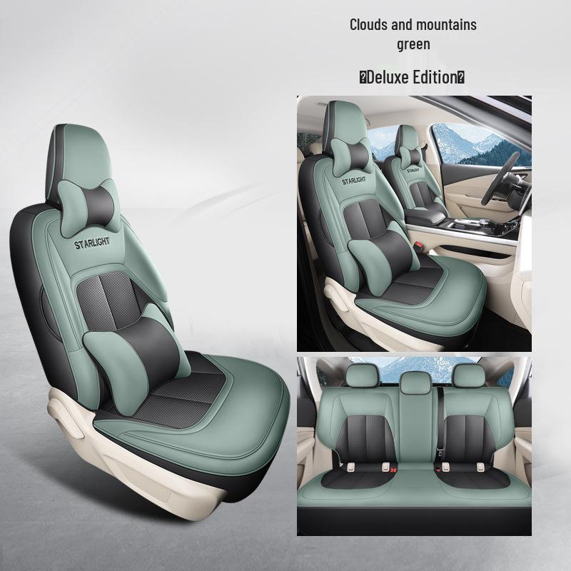 Universal Full Leather Car Seat Cushion for Wuling Xingguang: All-Season Comfort