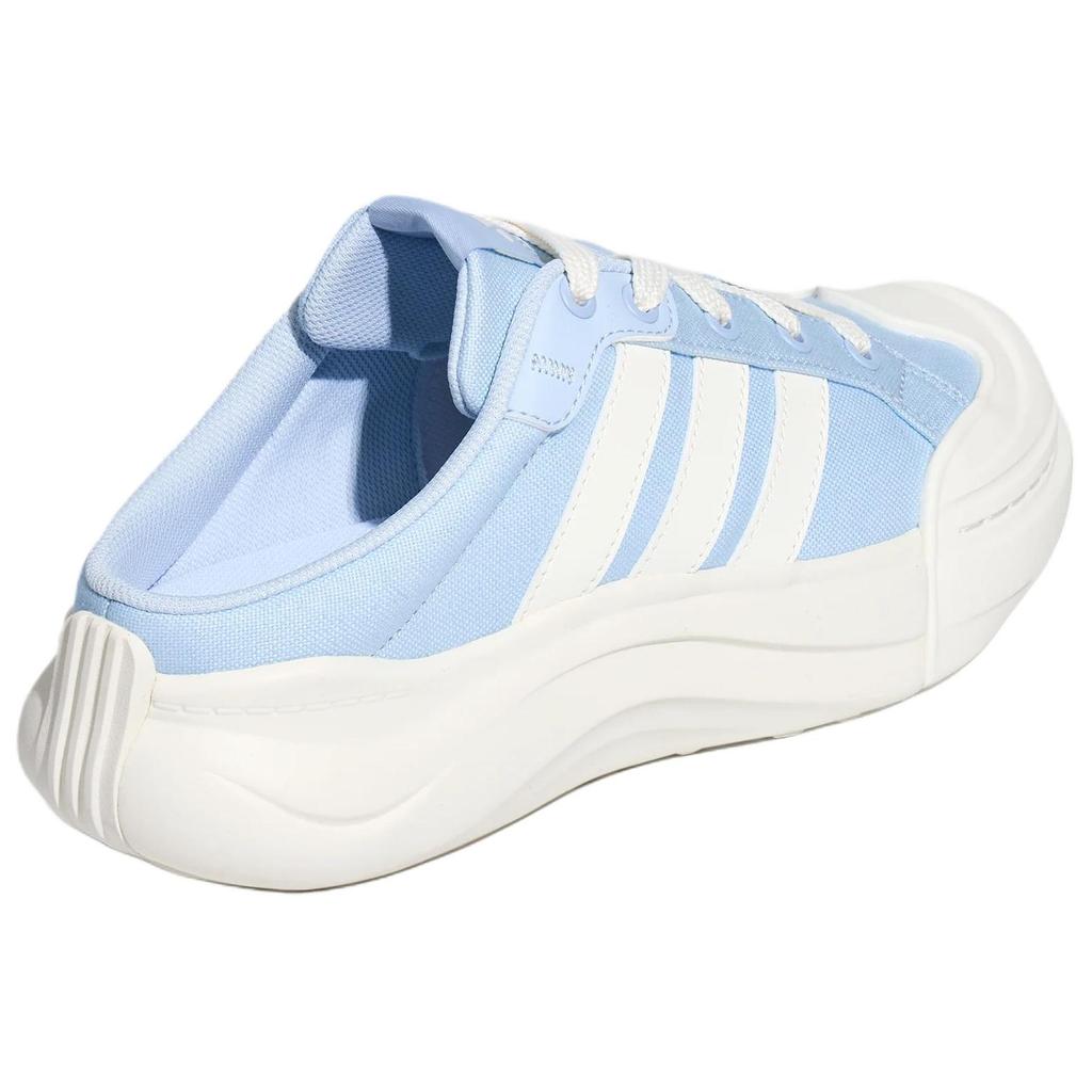 Adidas Maxxcourt Mule Comfortable Fit Big Toe Shoes Non-Slip Closed-Toe Slippers Women slippers Crystal-Blue LA4476