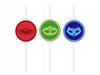 Pj Masks Paper Straws, 4 Pcs