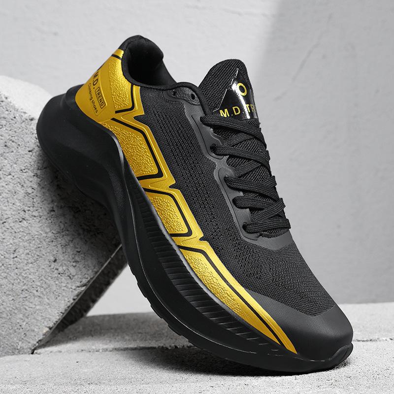 New platform running shoes breathable mesh sneakers marathon outdoor running large size shoes 39