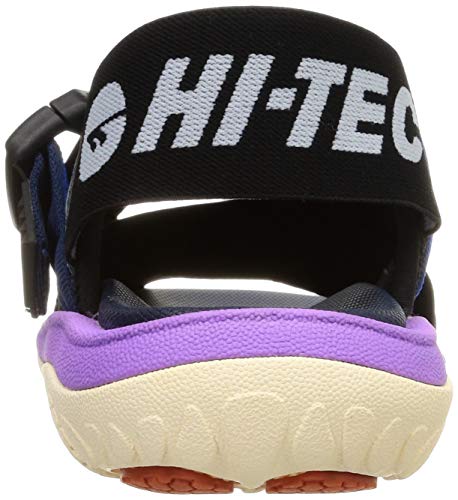 Hi-Tec Kawazu Flex II Outdoor Sandals, Navy/Purple, Size 29.0 cm, 2E