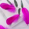50Pcs Macaron Colored Feather Decorative Goose Feather Large Medium Floating Dream Net Gift Box Filled With Bouquet Diy Handmade Materials