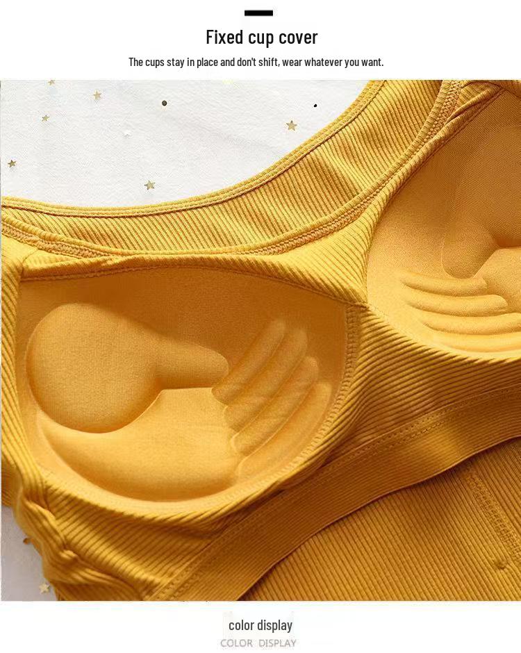 Damen Modal Camisole mit eingebautem BH-Pad - Vielseitig, dünn, stilvoller Rücken, kurzes Tube-Top