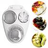 Stainless Steel 3-in-1 Egg Slicer for Hard-Boiled Eggs Multifunctional Food Processor Kitchen Chopping Tool